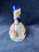 Delft Blue Porcelain Hand Painted Milk Maid Dutch Girl