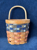 (A)Primitive Americana Basket
