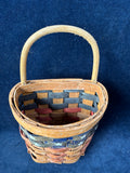 (A)Primitive Americana Basket