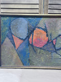 MCM Abstract Textured Painting