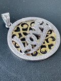 Sterling & Vermeil LOVE Pendant