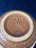 McCoy Style Pottery Tan Shingles Mixing Bowl
