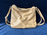 Kim Rogers Genuine Leather Light Brownish Gold Handbag *Read Description*