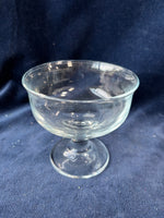 Set Of 7 Champagne Footed Sherbet Glasses