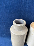 Pair Of Stoneware Bottles *Read Description*