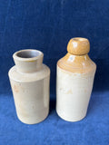 Pair Of Stoneware Bottles *Read Description*