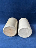Pair Of Stoneware Bottles *Read Description*