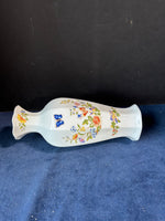 Aynsley Cottage Garden High Bud Vase Fluted Rim