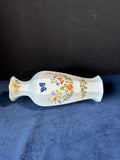 Aynsley Cottage Garden High Bud Vase Fluted Rim