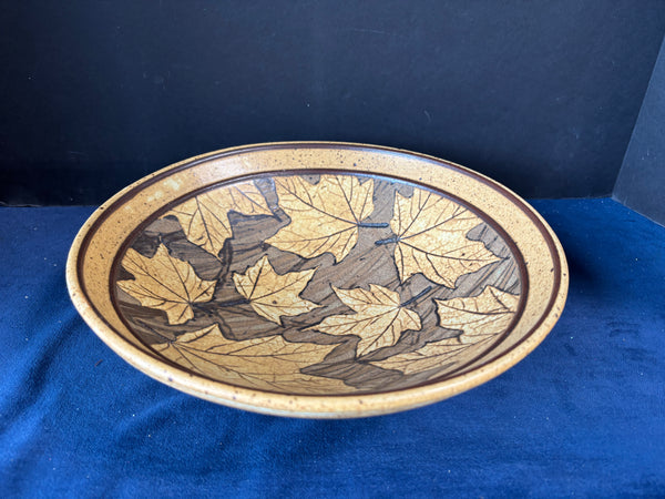 Pottery Leaf Bowl