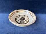 Speckled Shallow Pottery Bowl