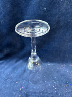 Set Of 7 Walther Glass Champagne Flutes