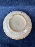 Speckled Shallow Pottery Bowl