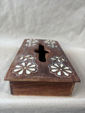 Hand Crafted Wooden Tissue Box Cover