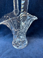 Floral Glass Basket