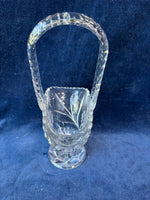 Floral Glass Basket
