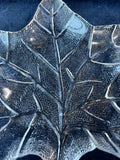 Glass Leaf Trinket Dish