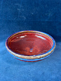 Signed Glazed Pottery Bowl