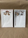 Lot Of 2 Primitive Notepads