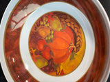 Melamine Pumpkin Serving Bowl