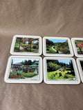 Set Of 6 The Butchart Gardens Coasters