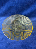 Honey Gold Toned Small Swirl Trinket Dish
