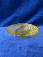 Honey Gold Toned Small Swirl Trinket Dish