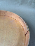 Shaker-Style Wooden Decorative Canister with Country Village Scene