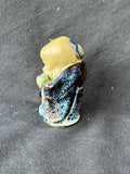 Chinese Clay Pottery Shiwan Mudman Longevity Statue