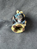 Chinese Clay Pottery Shiwan Mudman Longevity Statue