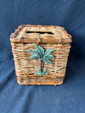 Wicker Tissue Box Cover