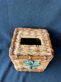 Wicker Tissue Box Cover