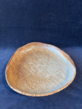 Earth Tone Glazed Shallow Trinket Dish