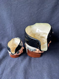Lot of 2 Royal Doulton "Long John Silver" Toby Mugs (B) *Read Description*