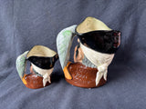 Lot of 2 Royal Doulton "Long John Silver" Toby Mugs (B) *Read Description*