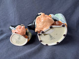 Lot of 2 Royal Doulton "Long John Silver" Toby Mugs (B) *Read Description*