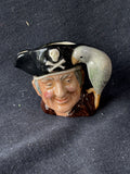 Royal Doulton Long John Silver Miniature Toby Mug Jug D6512 (E)