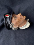 Bossons Chalkware Head Sculpture Sea Captain (E) *Read Description*