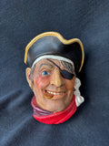 Legend Products Decor The Pirate Head Chaulkware Bust Wall Plaque *Read Description*