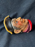 Legend Products Decor The Pirate Head Chaulkware Bust Wall Plaque *Read Description*