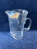 Clear Glass Water Pitcher