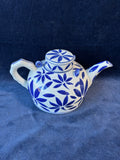 China Blue Fine Porcelain Exclusively For Seymour Mann Teapot