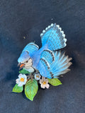 Lenox Blue Jay Porcelain Garden Bird Collection Bluejay Figurine *Read Description*