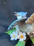 Lenox Blue Jay Porcelain Garden Bird Collection Bluejay Figurine *Read Description*