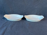 Pair Of Oneida Ava Au Gratin Dishes
