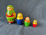 4-Piece Nesting Dolls, Made In USSR *Read Description*