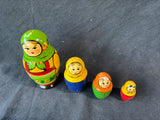 4-Piece Nesting Dolls, Made In USSR *Read Description*