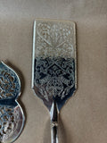 Lot Of 2 Silver-Plated Serving Utensils