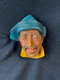 Bossons Chalkware Sardinian Head Plaque (J) *Read Description*