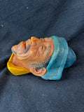Bossons Chalkware Sardinian Head Plaque (J) *Read Description*